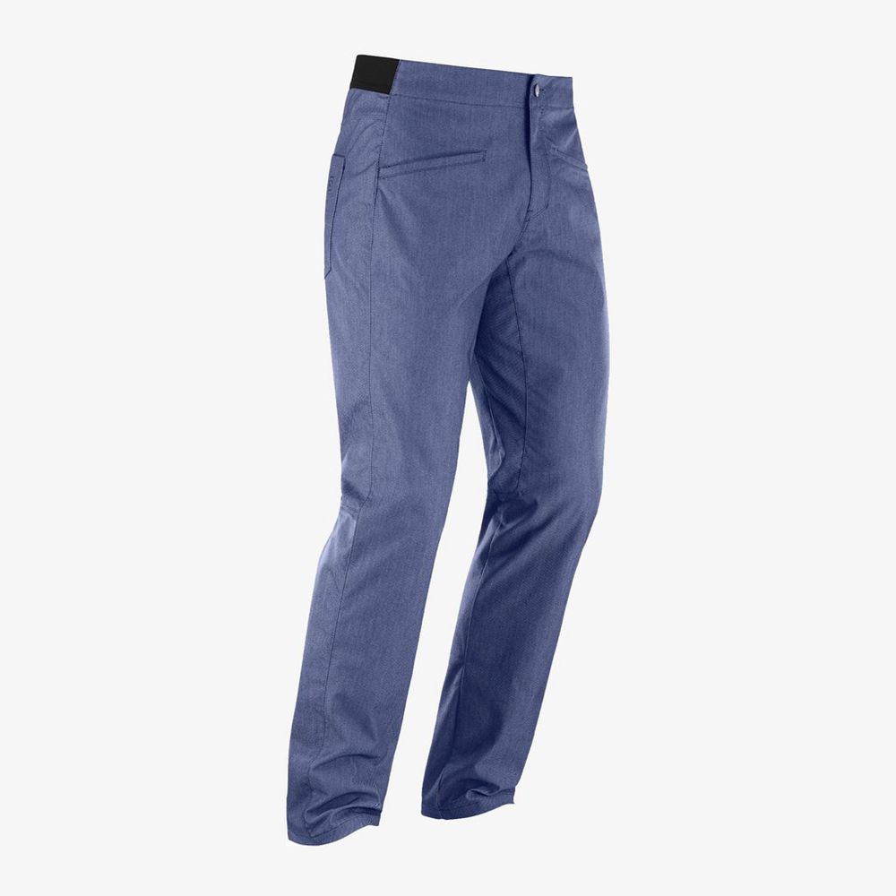 Pantalones Salomon Hombre Indigo - Salomon Argentina WAYFARER TAPERED DENIM ,120475-CSV